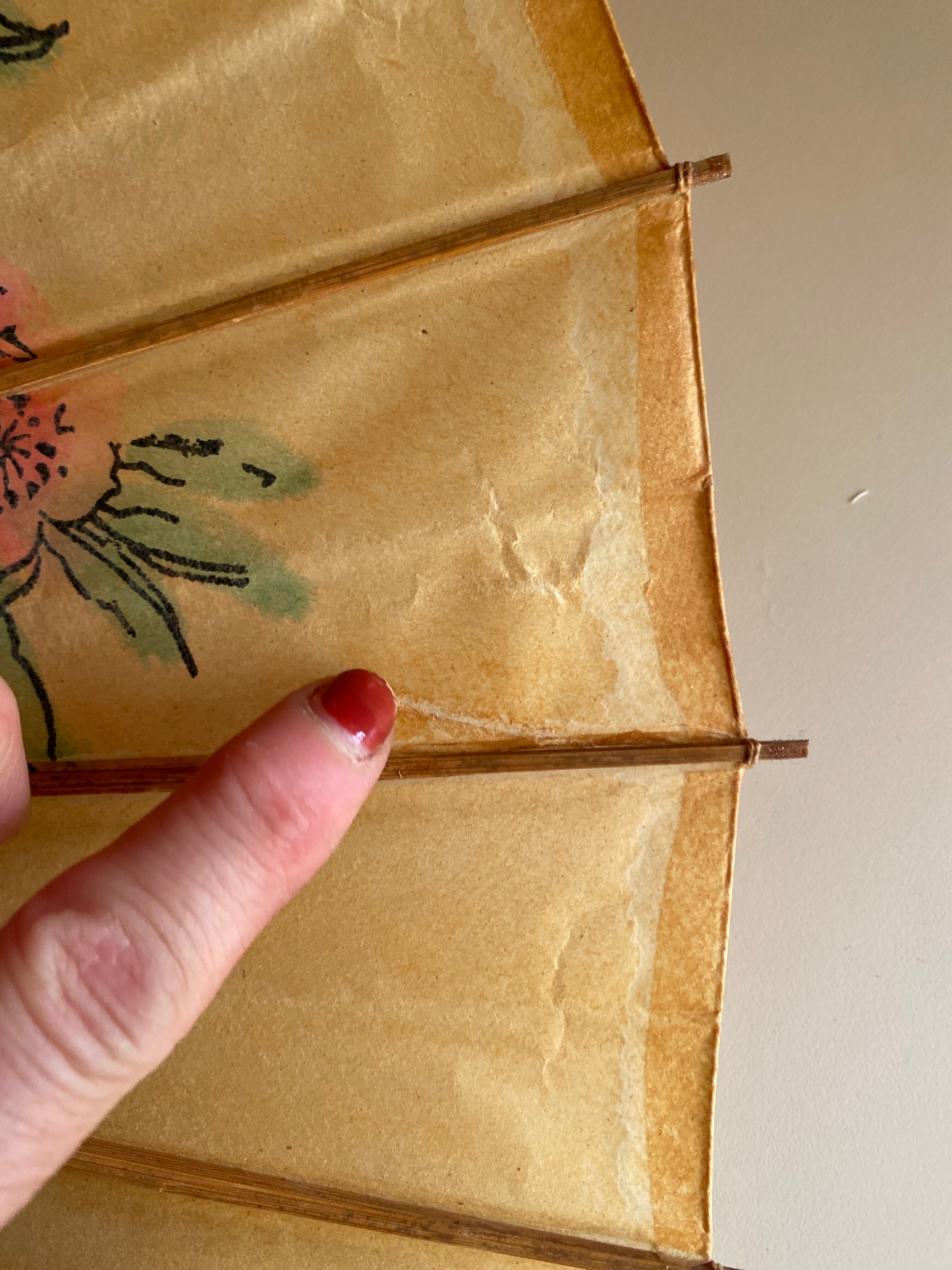 Vintage bamboo umbrella