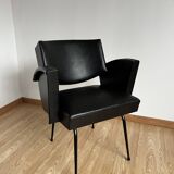 Vintage leatherette armchair