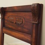 Mirror in wooden frame, Danish design, 1970s, production: Denmark
