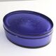 Blue glass Val-Saint-Lambert Vide-Poche, Belgium ca. 1900