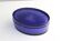 Blue glass Val-Saint-Lambert Vide-Poche, Belgium ca. 1900