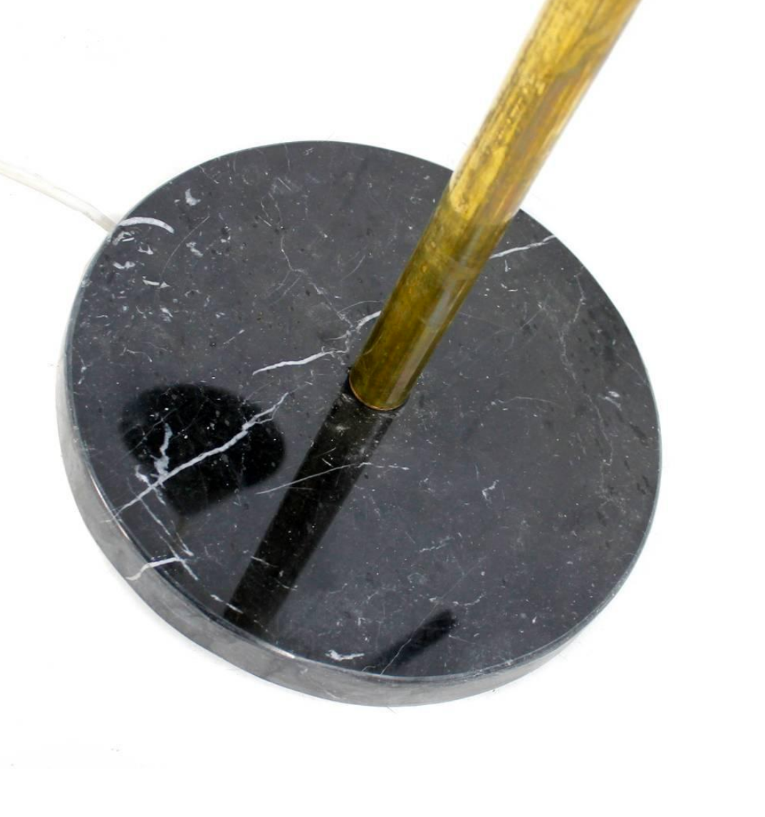 Lamp post pendulum with 3 arms in the style of Italian creations of the 1950s