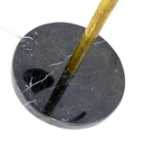 Lamp post pendulum with 3 arms in the style of Italian creations of the 1950s