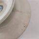 E. Bourgeois footed plate – Excelsior blue decoration, late 19th century