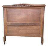 Set of solid oak headboards and footboards from the 1930s