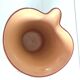 Pitcher in glazed ochre ceramic 50/60 years