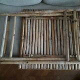 Bamboo folding table