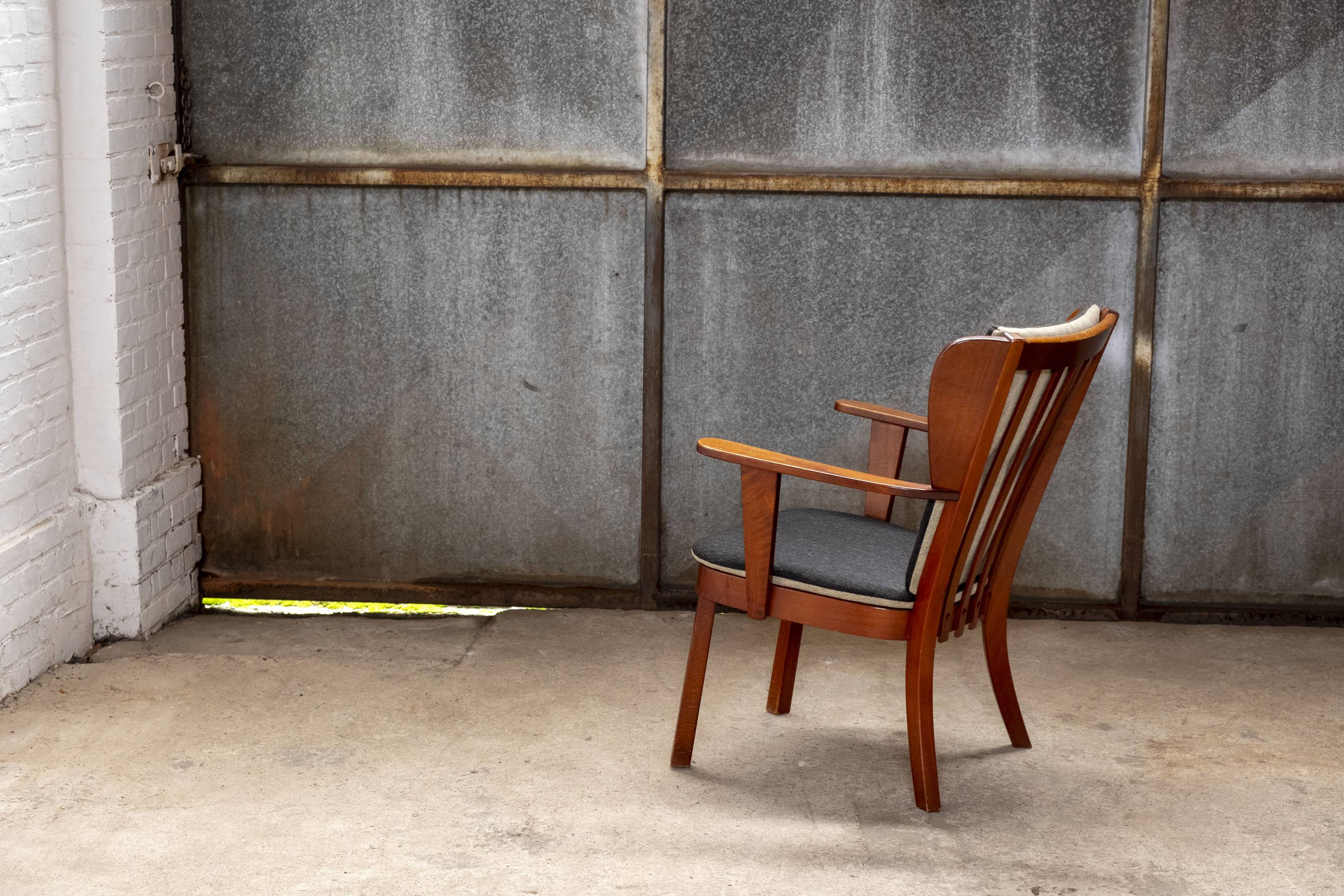 Fauteuil Canada par Christian E. Hansen, par Fritz Hansen, 1944 Danemark