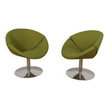 Model EJ 96 „Apollo” Armchairs by Peter Hjort Lorentzen & Johannes Foersom
