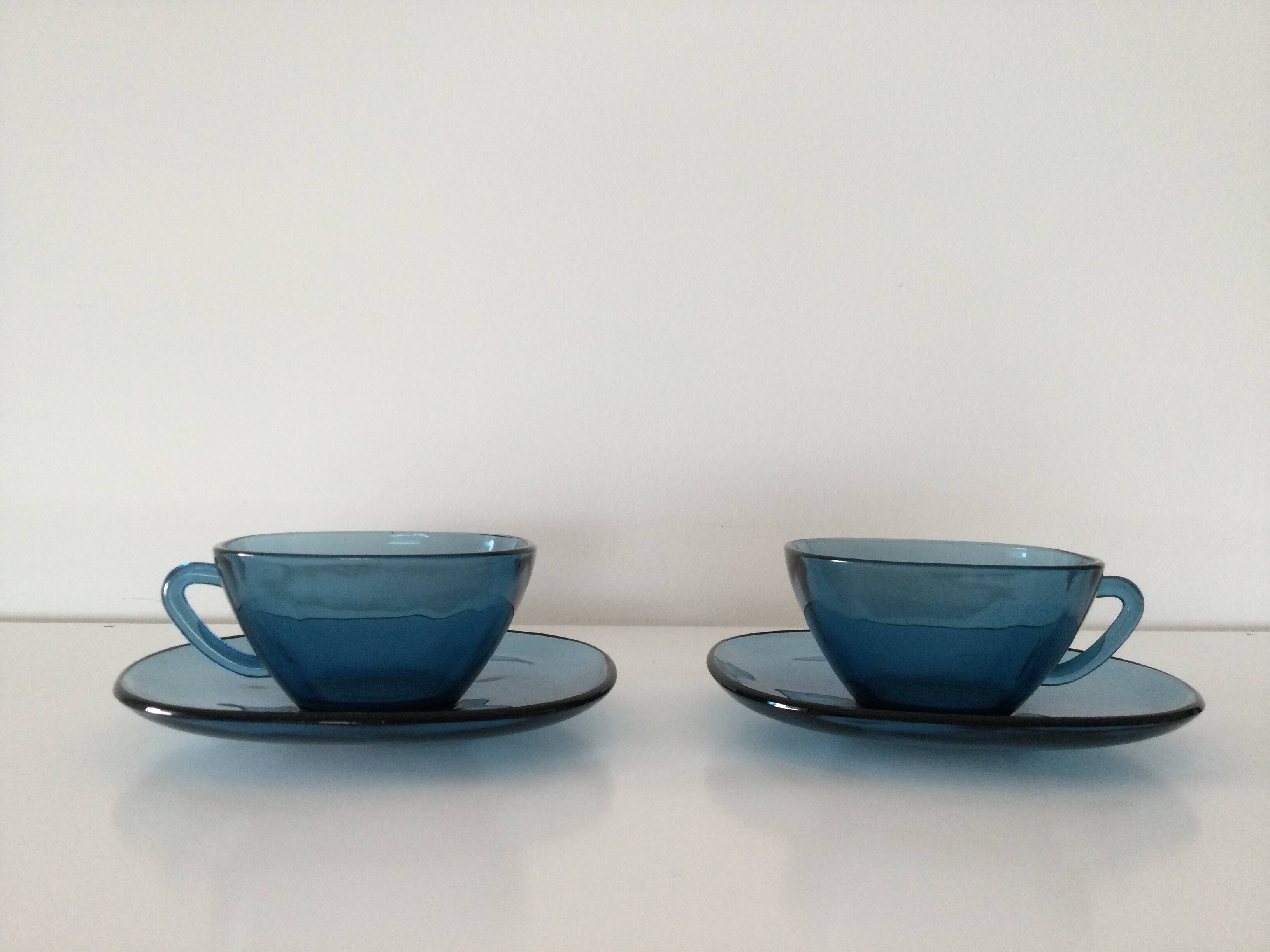 Vintage blue cups - 1970s