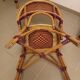 Vintage rattan bistro chairs
