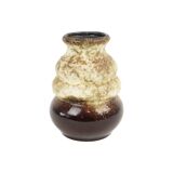 Fat lava vase west germany scheurich 1960s vintage 656-15