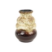 Fat lava vase west germany scheurich 1960s vintage 656-15