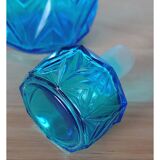 Bouteille belge bleu vif avec bouchon