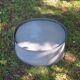 Oval zinc basin
