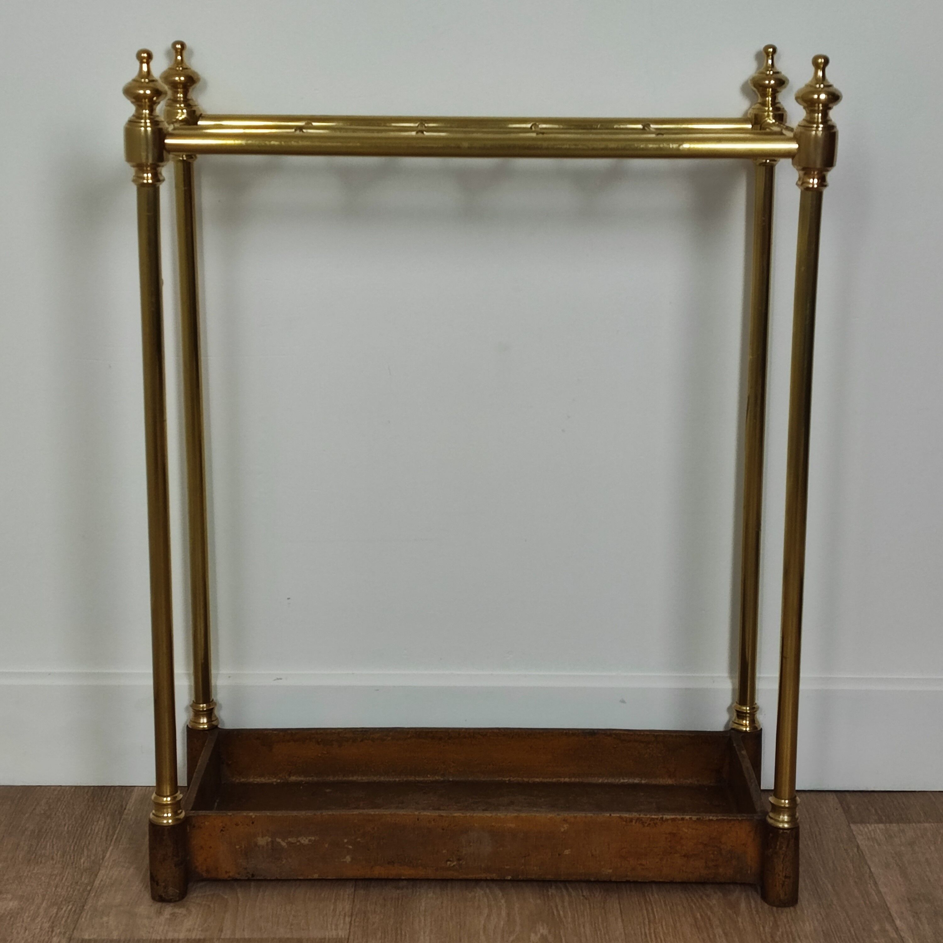 Brass umbrella holder