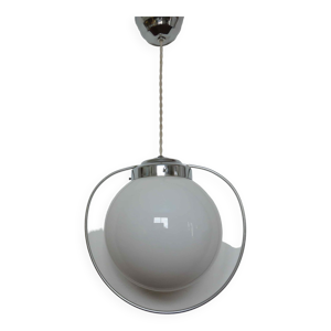 Suspension art déco en opaline
