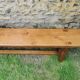 Banc en chêne