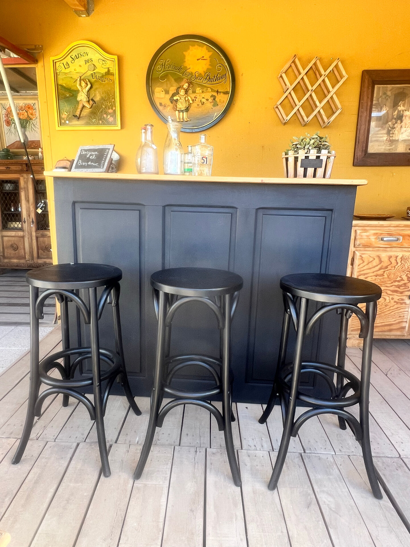 Bar en chêne
