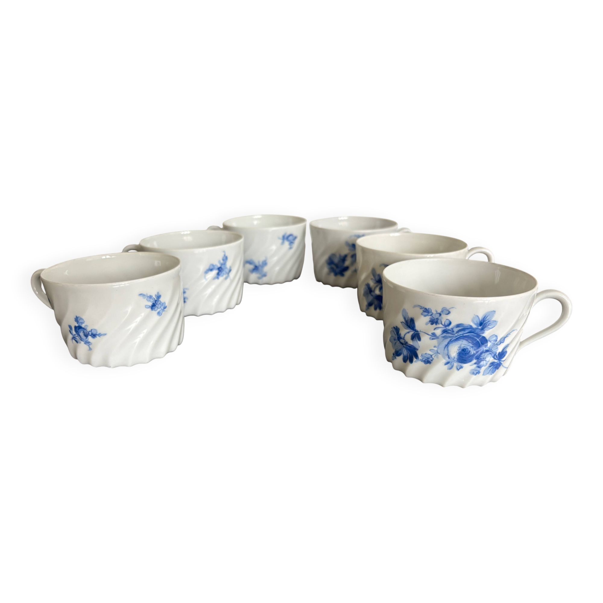 6 Haviland Limoges cups