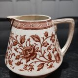 Sarreguemines milk jug