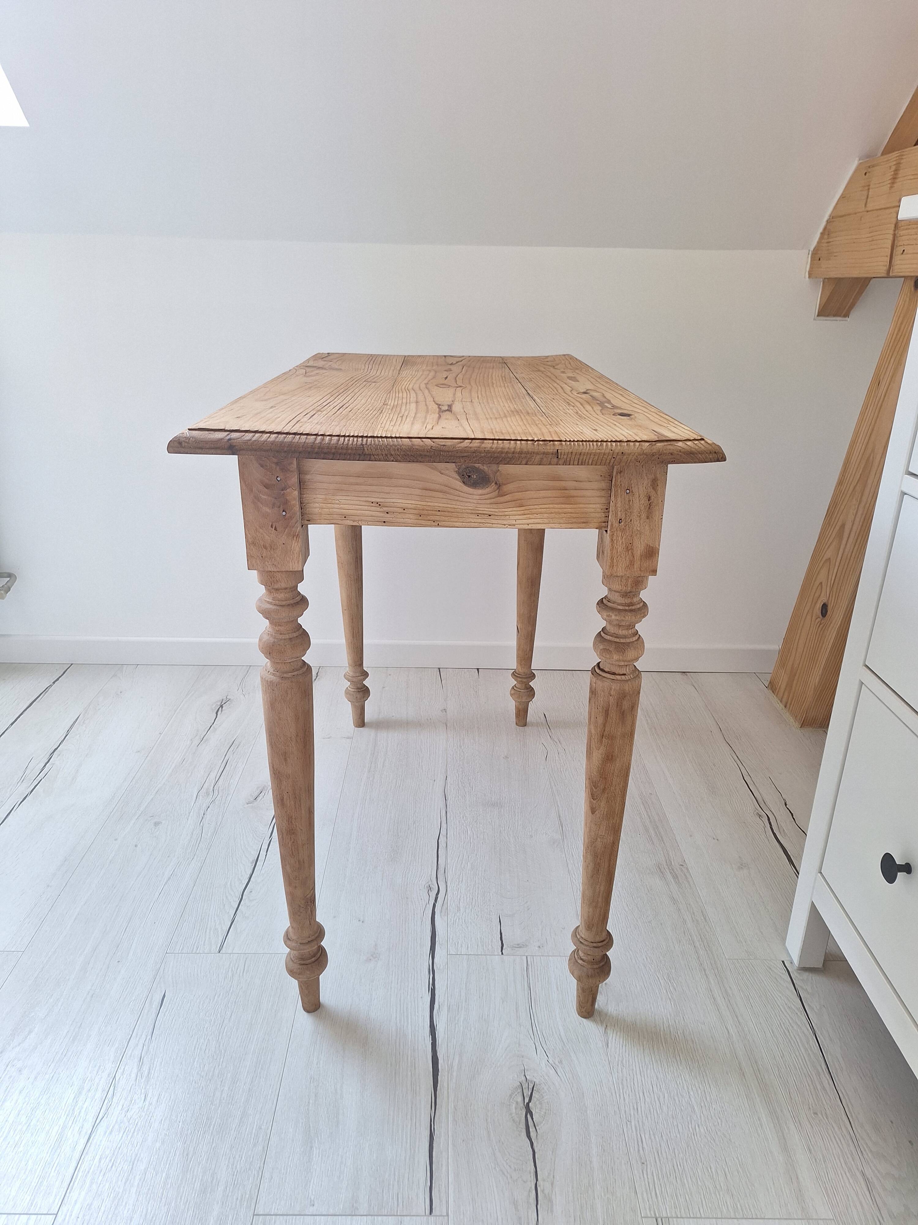 Bureau / Console / Table d'appoint de ferme style campagne en bois massif