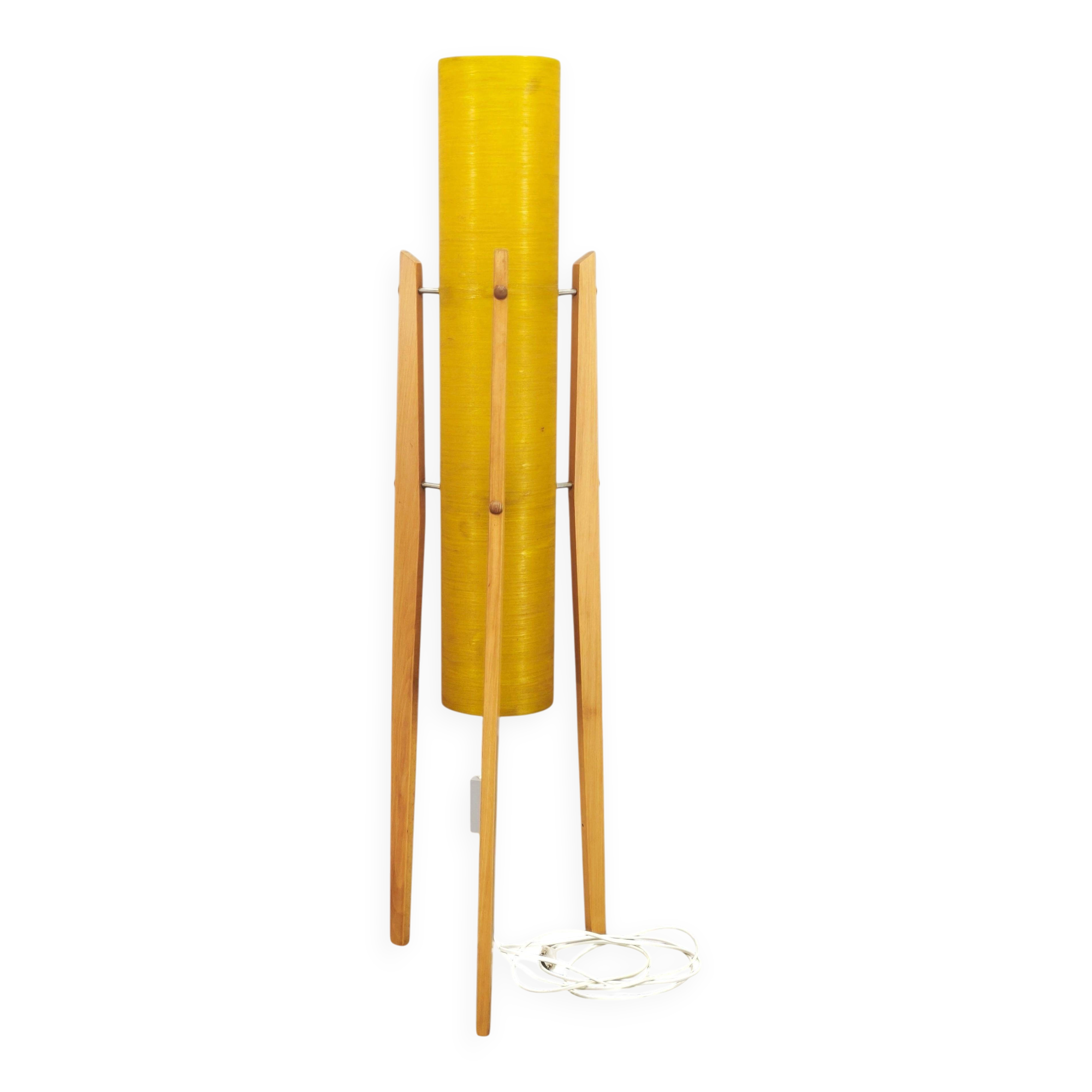 1960s Czechoslovak Space Age Rocket Floor Lamp
