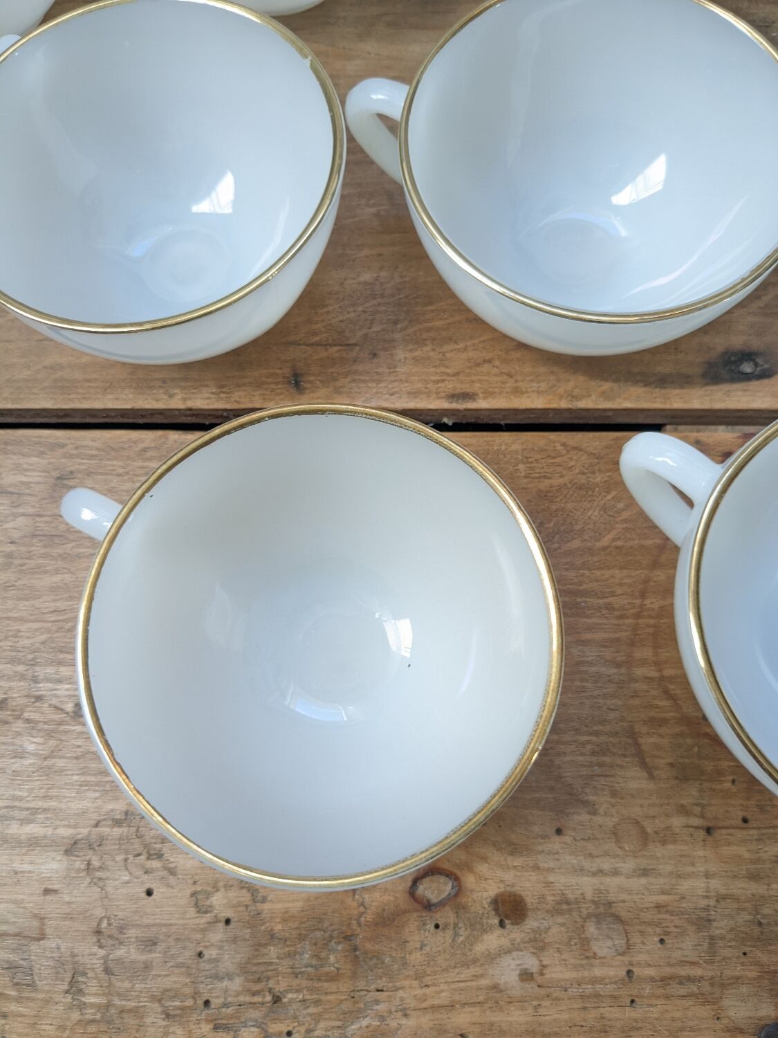 Opaline cups harlequin arcopal