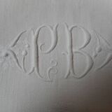 Damask cotton tablecloth and towels