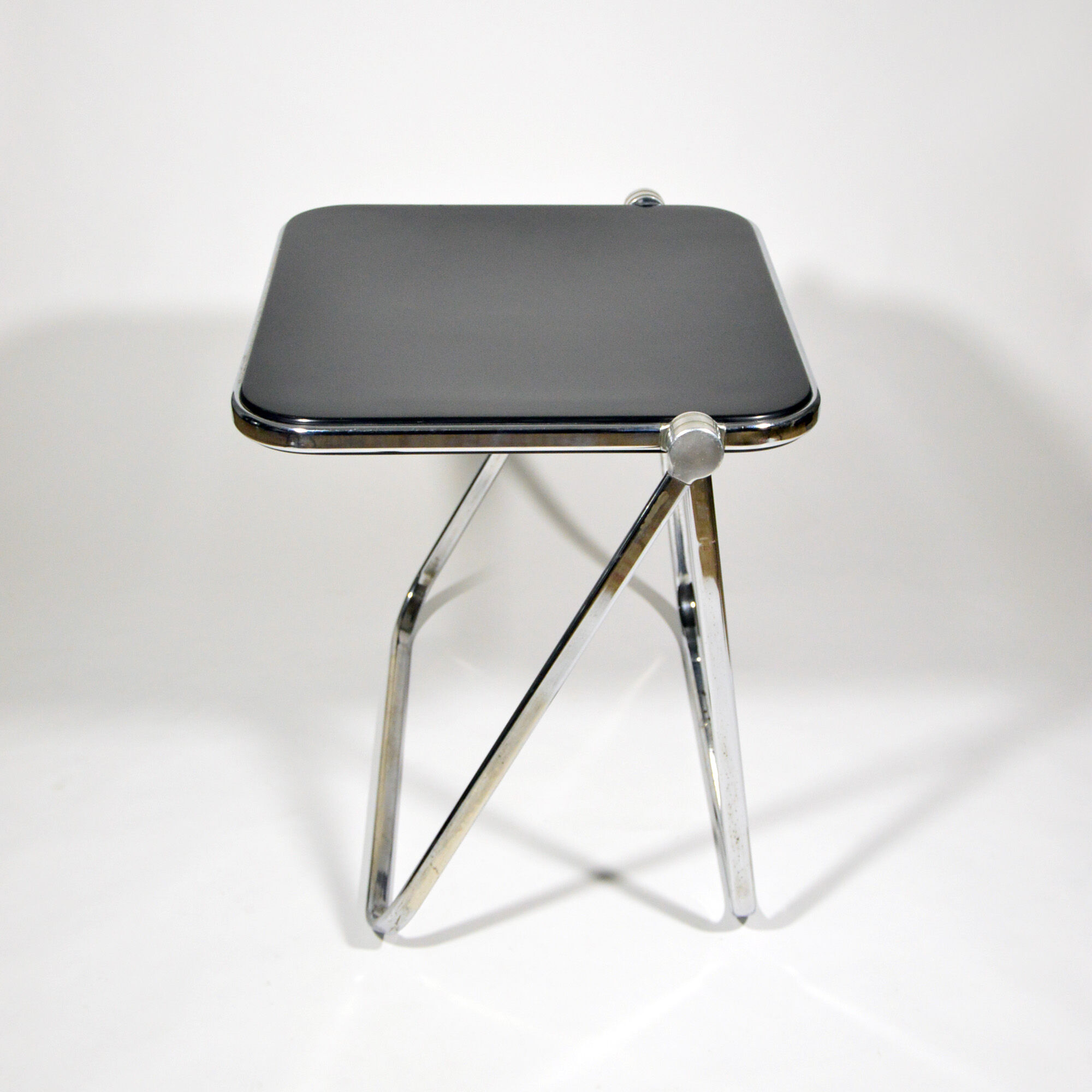 Black Platone Folding Writing Desk By Giancarlo Piretti For Anonima Castelli, 1970
