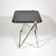Bureau pliant Platone noir par Giancarlo Piretti pour Anonima Castelli, 1970