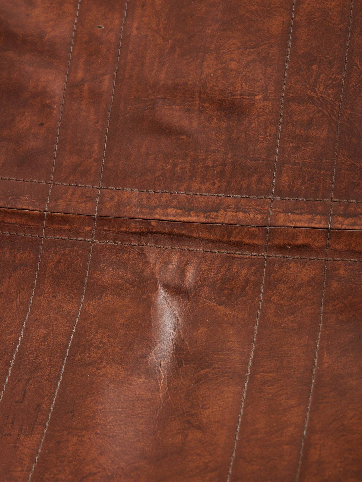 Vintage wooden deckchair