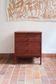 Commode Ulferts teck années 60 poignées intégrées