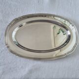 Christofle Galia presentation tray in double-coated silver-plated metal