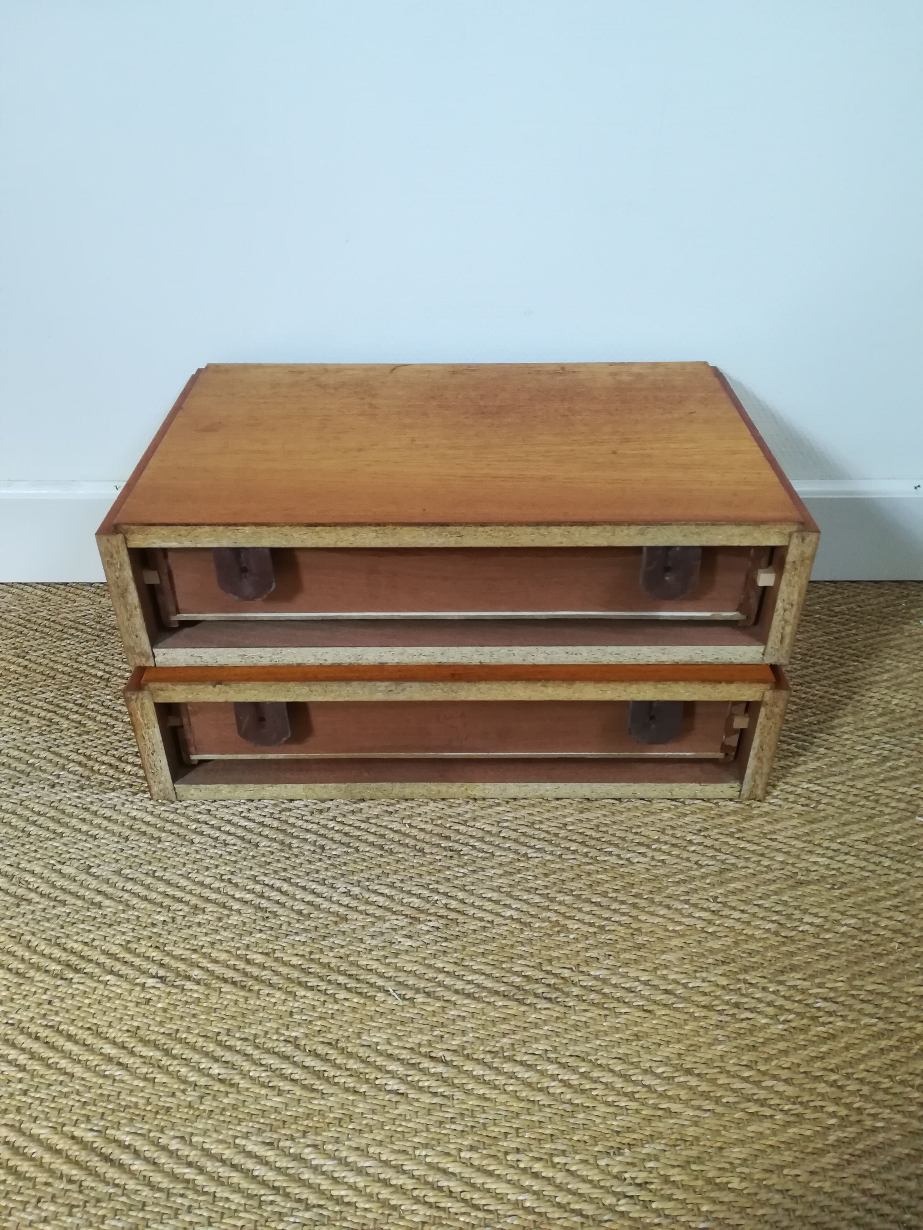 Pair of wall bedside tables