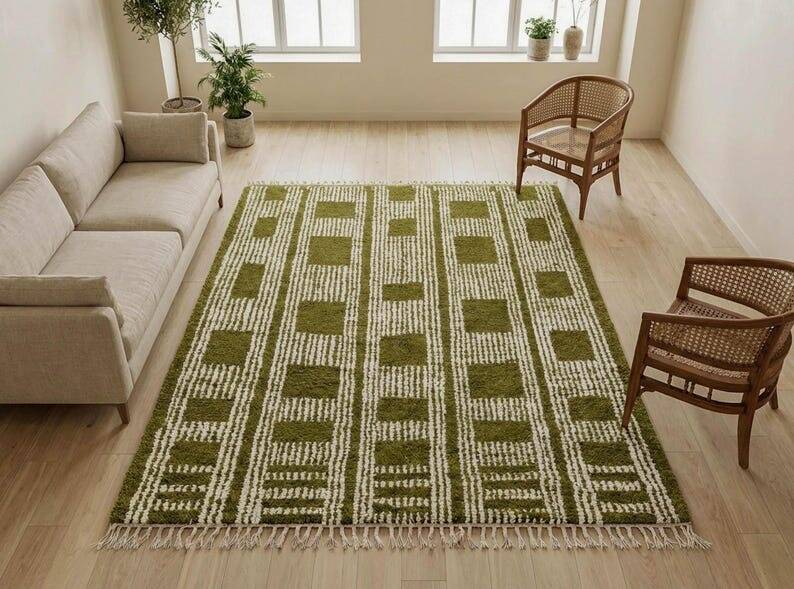 Tapis berbère authentique taille 2/3 m