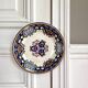 Vintage decorative plate and wall mount