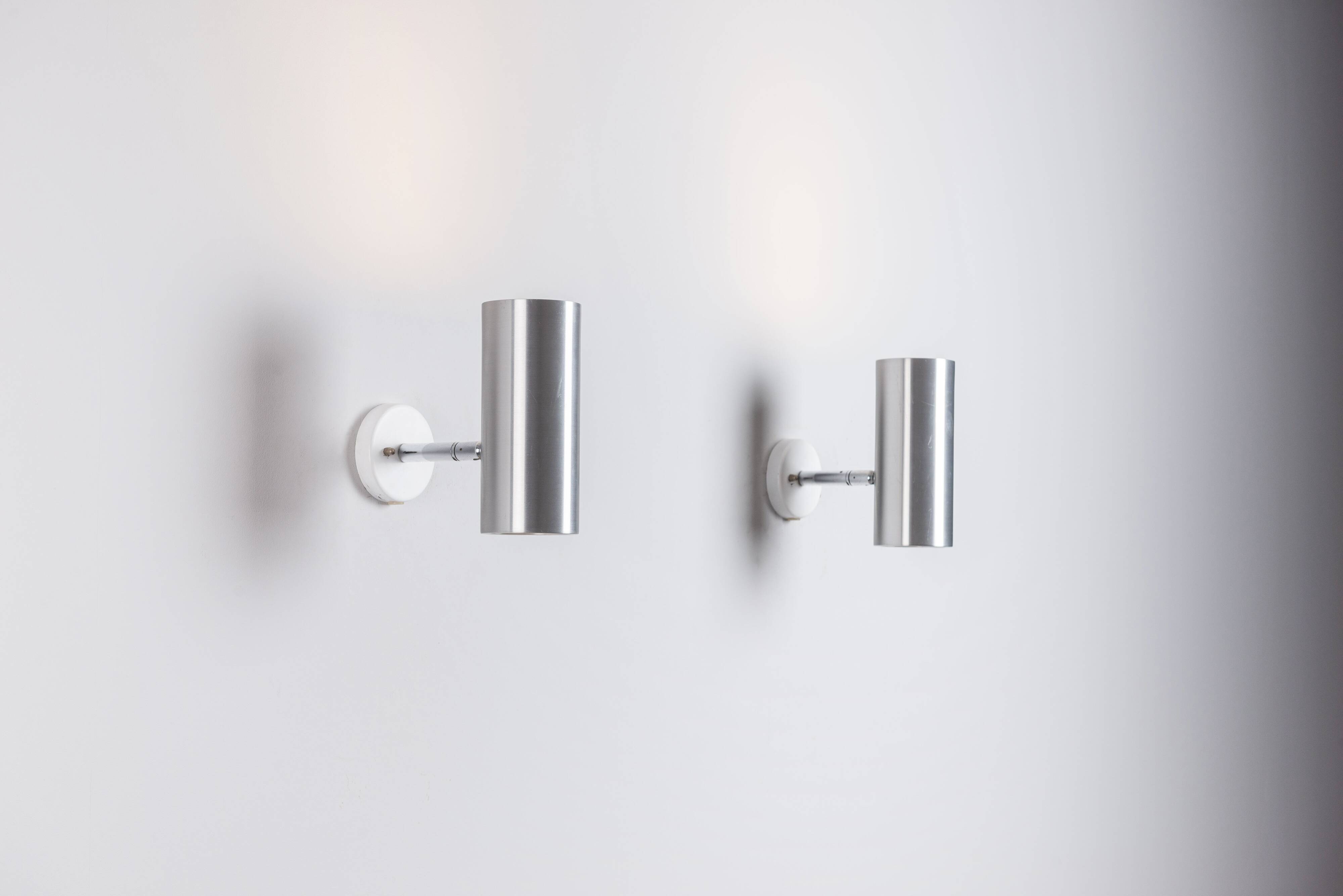 Lampes murales en aluminium réglables Raak C1582