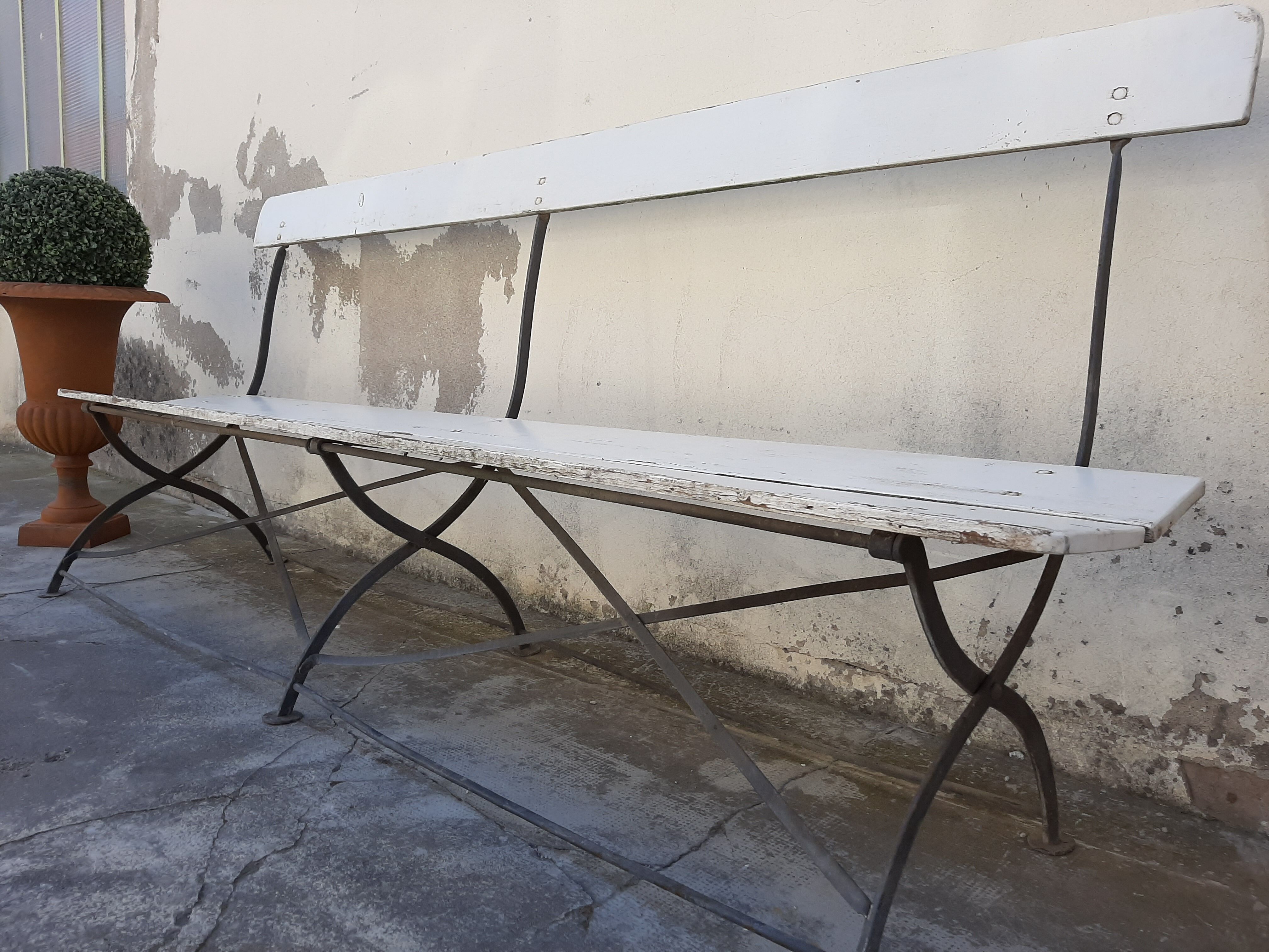 Large folding garden bench 1900 - 2m