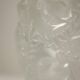 Lalique France. Crystal vase. After 1978.