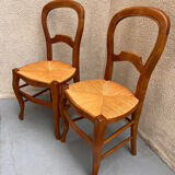 2 Chaises en bois