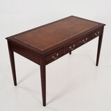 Mahogany desk scandinavian design of the 70s