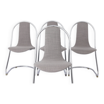 4 Space age chairs 1970s - by Tacke Sitzmöbel, Germany