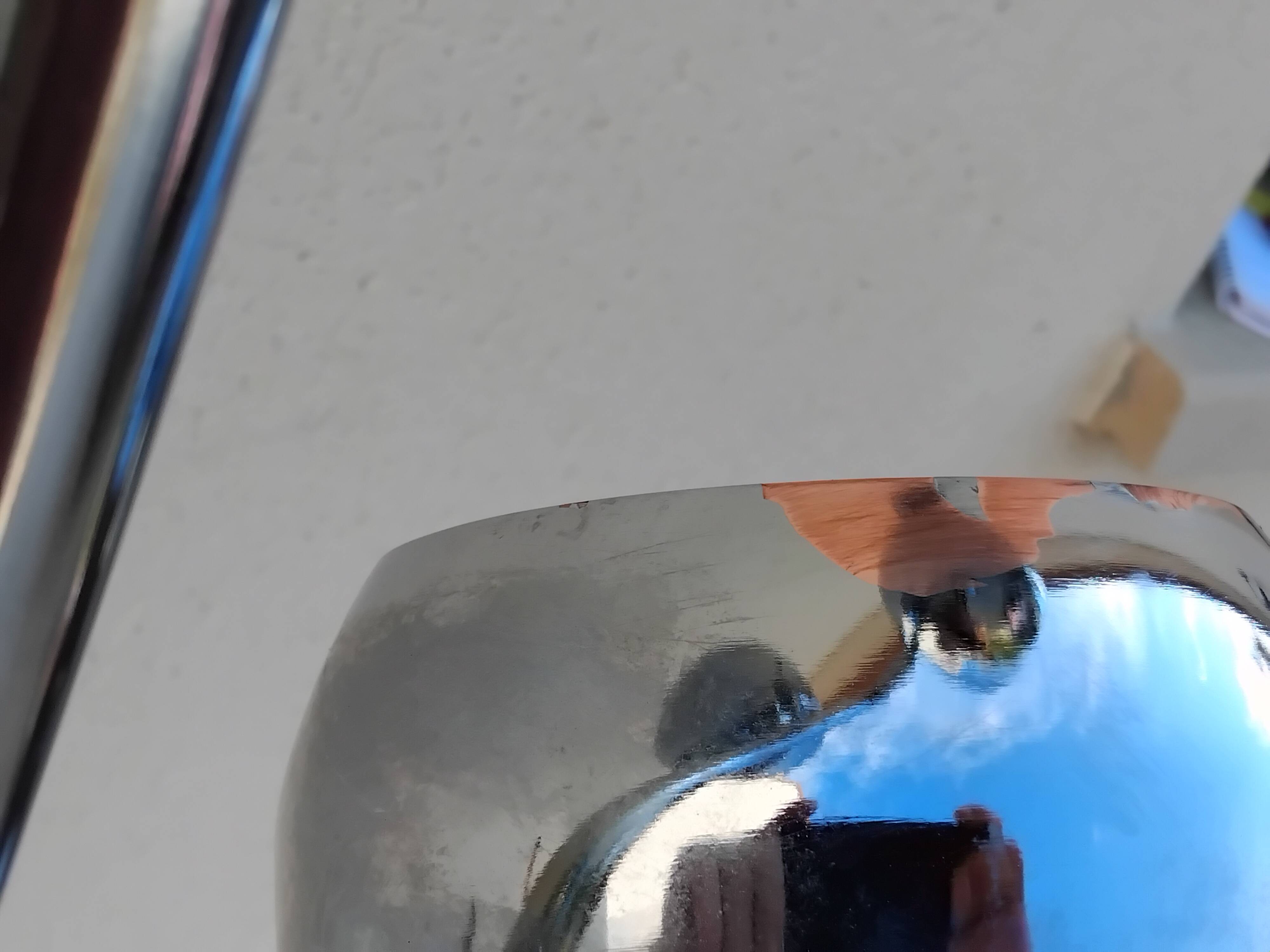 Vintage tulip-shaped space eyeball chrome floor lamp