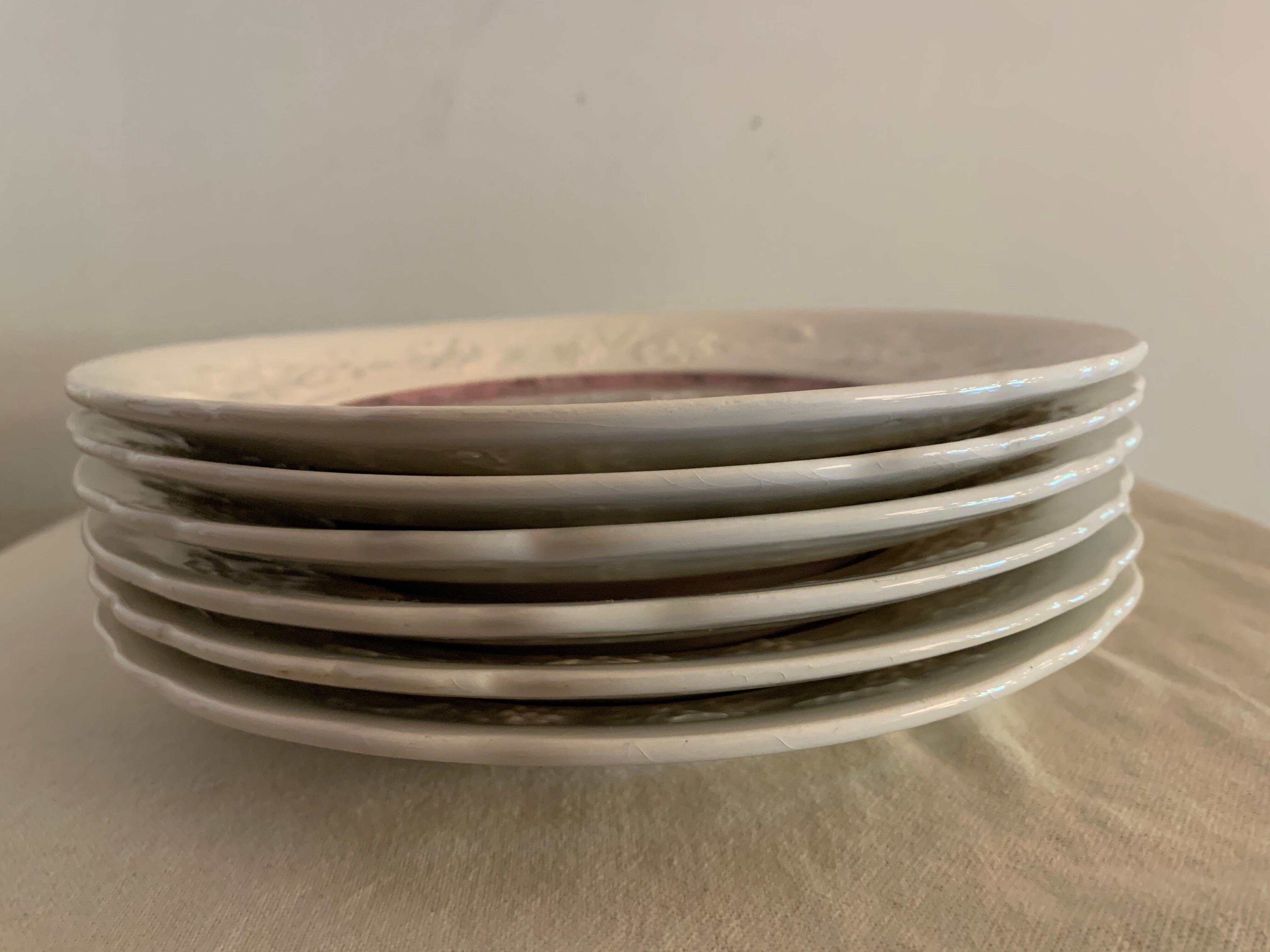 6 gien Marie-Pierre Boitard's Delights dessert plates