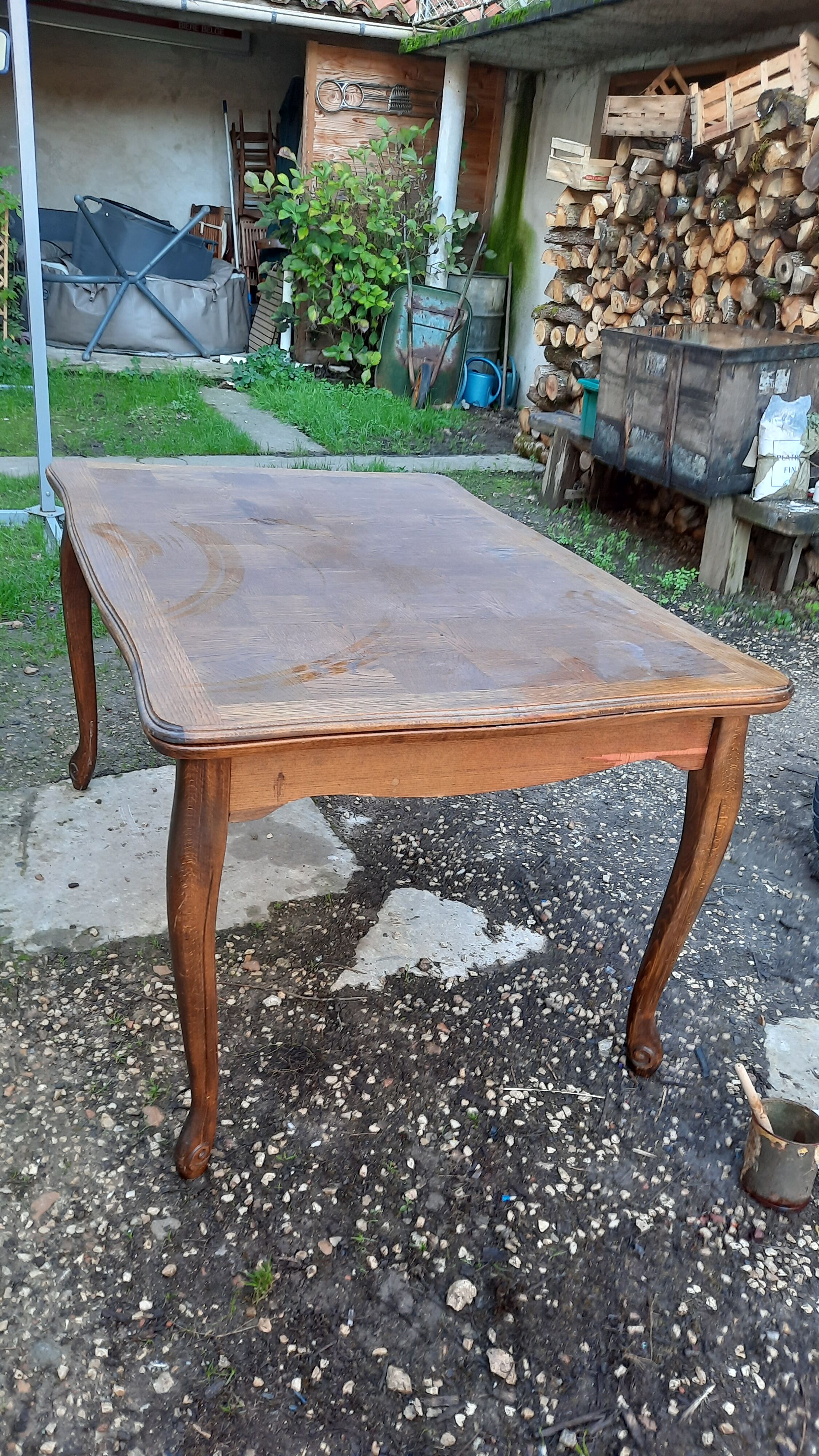 Vintage extension table