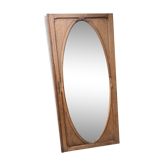 Mirror 1920 old oak cabinet door 164x77cm