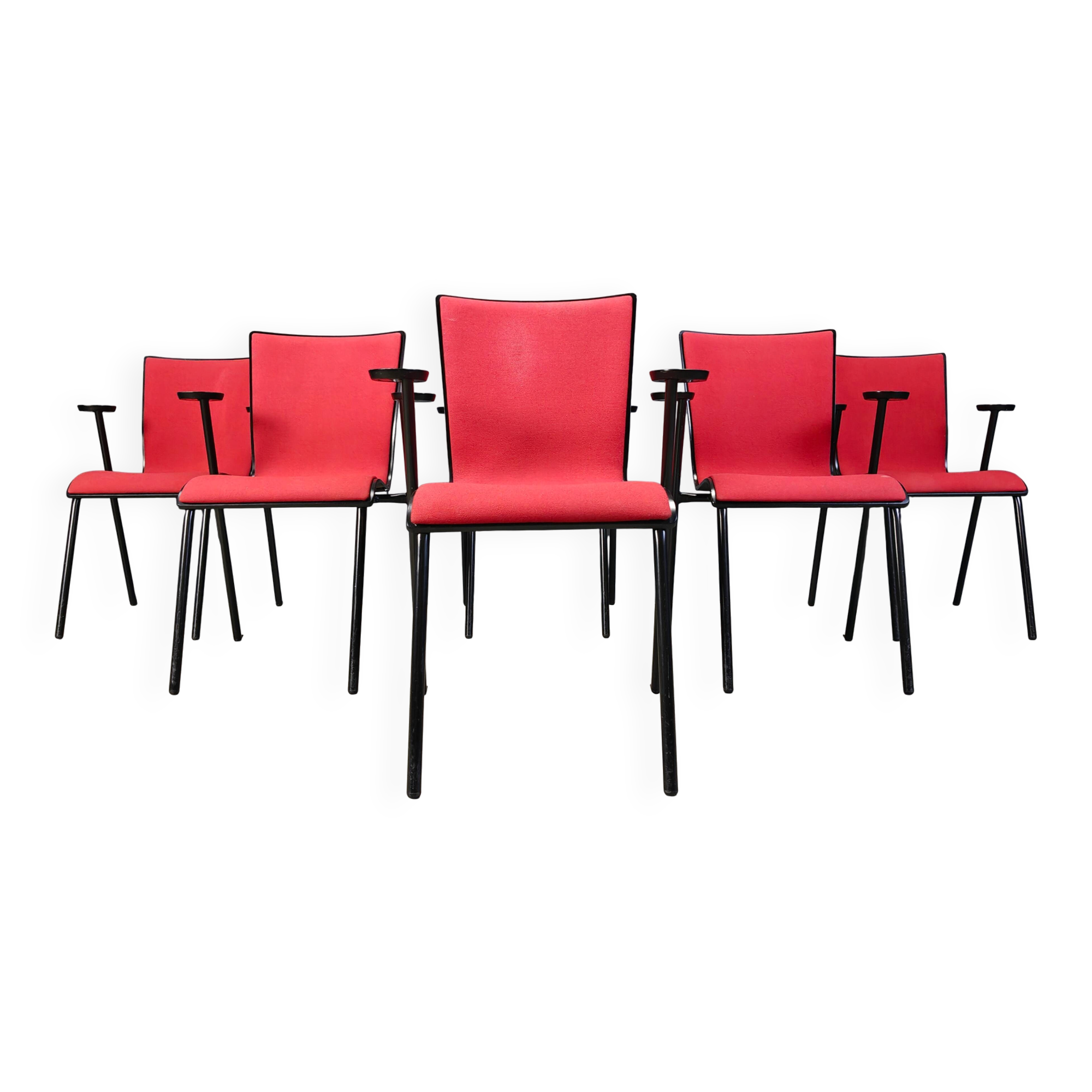 Vintage Occhio chairs by Roel Vandebeek for Drisag, 2000s - set of 6