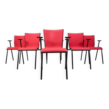 Vintage Occhio chairs by Roel Vandebeek for Drisag, 2000s - set of 6