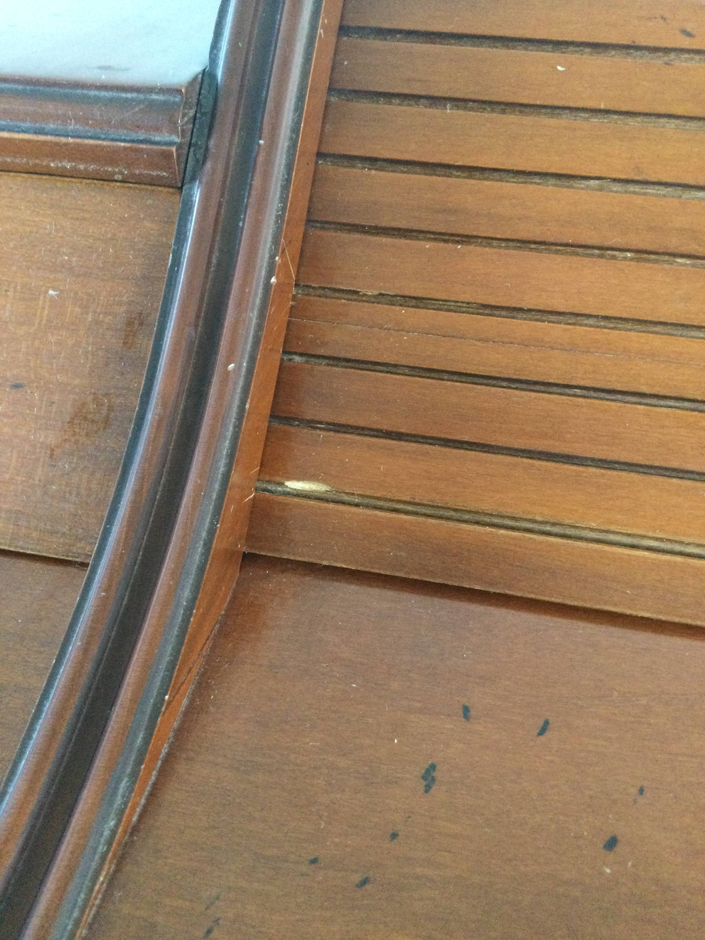 Cherry wood writing unit